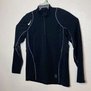 Nike Pro I/4 Zip Dri-Fit Pullover Size L